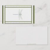 Carte De Visite Vol de dragonfly (Devant / Derrière)