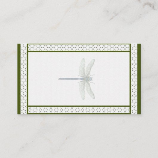 Carte De Visite Vol de dragonfly (Devant)