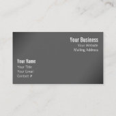 Carte De Visite Vol de la chouette à courte portée (Dos)