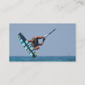 Carte De Visite Vol Kitesurfer (Dos)