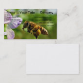 Carte de visite volant de Bumble Bee (Devant / Derrière)