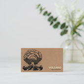 Carte De Visite Volcan - Boîte en carton (Debout devant)