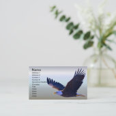 Carte De Visite Voler d'Eagle chauve (Debout devant)