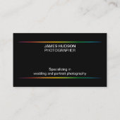 Carte De Visite Volet de photographie (Dos)