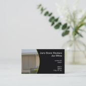 Carte De Visite Volet résidentiel de tempête (Debout devant)