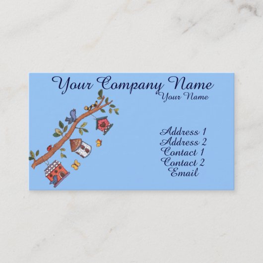 Carte De Visite Volières (Devant)