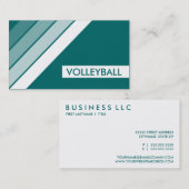 CARTE DE VISITE VOLLEYBALL (Devant / Derrière)