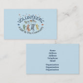 Carte de visite volontaire (Devant / Derrière)