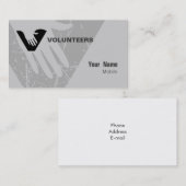 Carte De Visite Volontaires (Devant / Derrière)