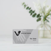 Carte De Visite Volontaires (Debout devant)