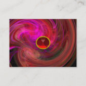 Carte De Visite VORTEX LÉGER RUBY- violet rose violet violet rouge (Dos)