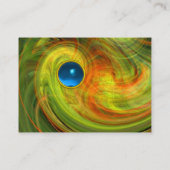 Carte De Visite VORTEX LÉGER SAPPHIRE noir jaune orange vert (Dos)