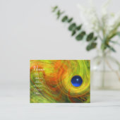 Carte De Visite VORTEX LÉGER SAPPHIRE rouge jaune orange bleu (Debout devant)