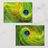 Carte De Visite VORTEX LÉGER SAPPHIRE vert jaune orange bleu (Devant / Derrière)