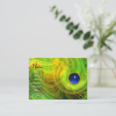 Carte De Visite VORTEX LÉGER SAPPHIRE vert jaune orange bleu (Debout devant)