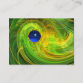 Carte De Visite VORTEX LÉGER SAPPHIRE vert jaune orange bleu (Dos)