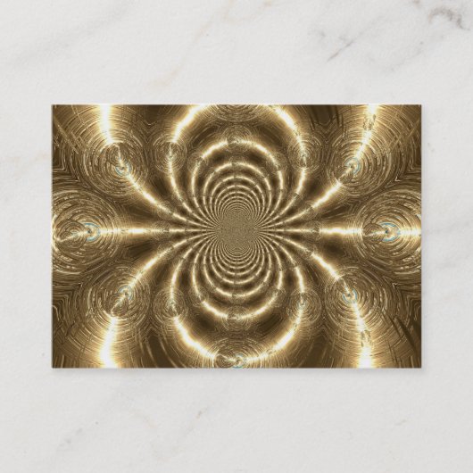 Carte De Visite Vortex Or (Devant)