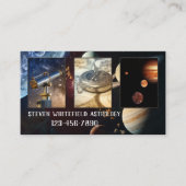 Carte De Visite Vos Photos Astrologue Céleste SciFi (Devant)