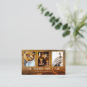 Carte De Visite Vos Photos Café Côtier Bar (Debout devant)