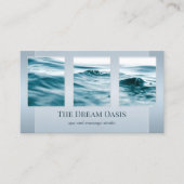 Carte De Visite Vos photos Dream Blue Spa Massage (Devant)