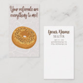 Carte De Visite Vos références sont tout ! Immobilier Pop-by (Devant / Derrière)