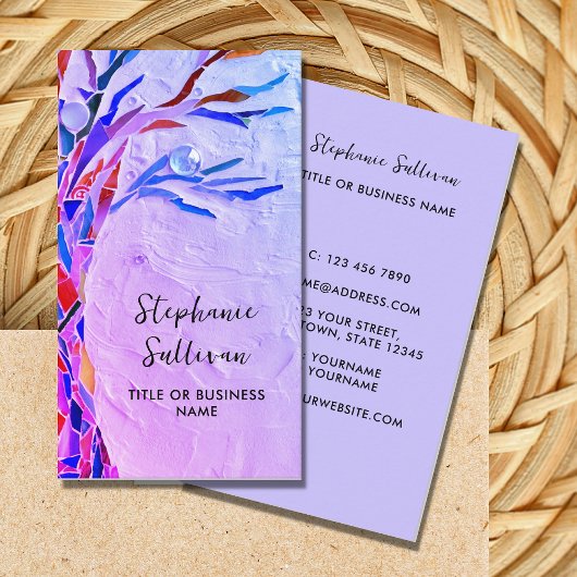 Carte De Visite Votre arbre professionnel