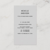 Carte De Visite Votre arbre professionnel (Dos)