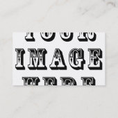 Carte De Visite Votre conception ici (Dos)