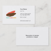 Carte De Visite Votre de logo professionnel fait sur commande (Devant / Derrière)