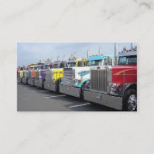 Carte De Visite Votre entreprise de camionnage (Dos)