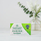 Carte De Visite Votre entreprise de logo | Service de soins juridi (Debout devant)