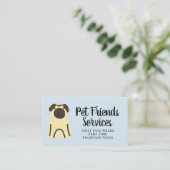 Carte De Visite Votre entreprise | Services aux animaux (Debout devant)