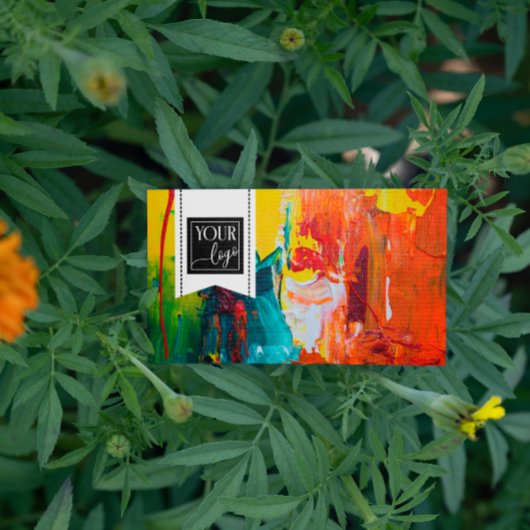 Carte De Visite Votre logo Artist Art Studio