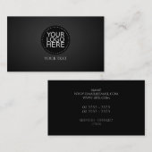 Carte De Visite Votre logo ici (Devant / Derrière)