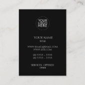 Carte De Visite Votre logo ici (Dos)