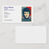 Carte De Visite Votre Obamicon.Me (Devant / Derrière)