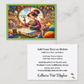 Carte De Visite Votre Série D'Artisanats De Charme (Devant / Derrière)