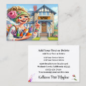 Carte De Visite Votre Série D'Artisanats De Charme (Devant / Derrière)