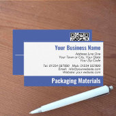Carte De Visite Votre site Web QR Code Packaging Company