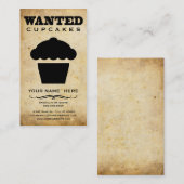 Carte De Visite voulu : petits gâteaux (Devant / Derrière)