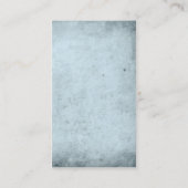 Carte De Visite voulu : services de chasse-neige (Dos)