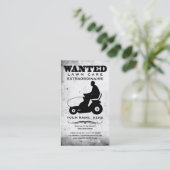 Carte De Visite voulu : soin de pelouse (Debout devant)