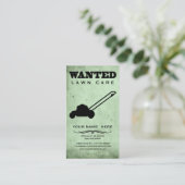 Carte De Visite voulu : soin de pelouse (Debout devant)