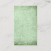 Carte De Visite voulu : soin de pelouse (Dos)