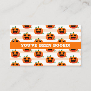 Carte De Visite Vous avez été réservé panier Halloween