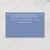 CARTE DE VISITE VOUS ÊTES SIMPLEMENT LE MEILLEUR - ENCOURAGEZ LA (Dos)