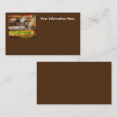 Carte De Visite Vous ne pouvez pas rivaliser avec cela (Devant / Derrière)