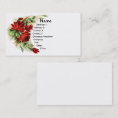 Carte De Visite Voûte des roses victoriens (Devant / Derrière)