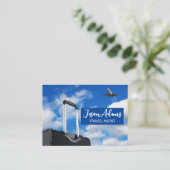 Carte De Visite Voyage (Debout devant)