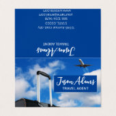 Carte De Visite Voyage (Extérieur déplié)
